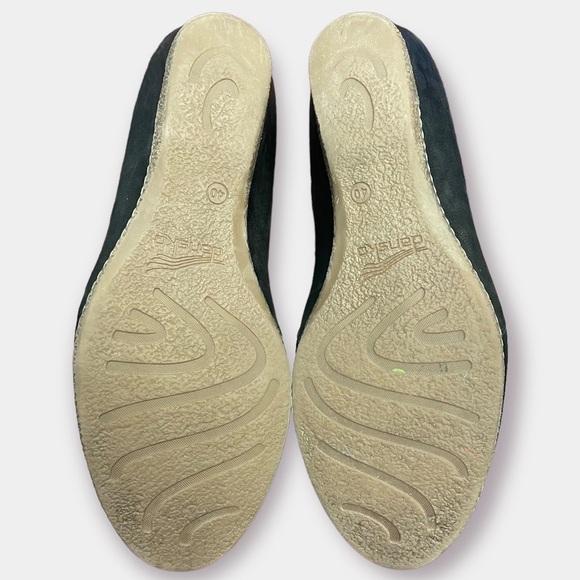 Dansko Liliana Wedge Black Leather Size 40 US 9.5-10 - Picture 8 of 8